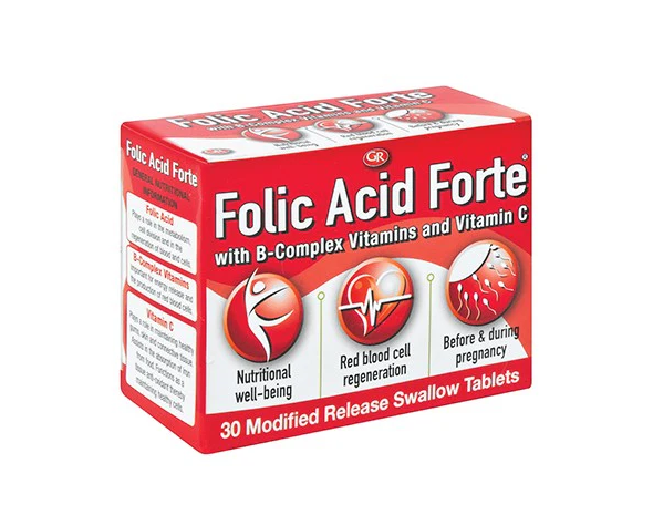 Folic Acid Forte 30 Tablets