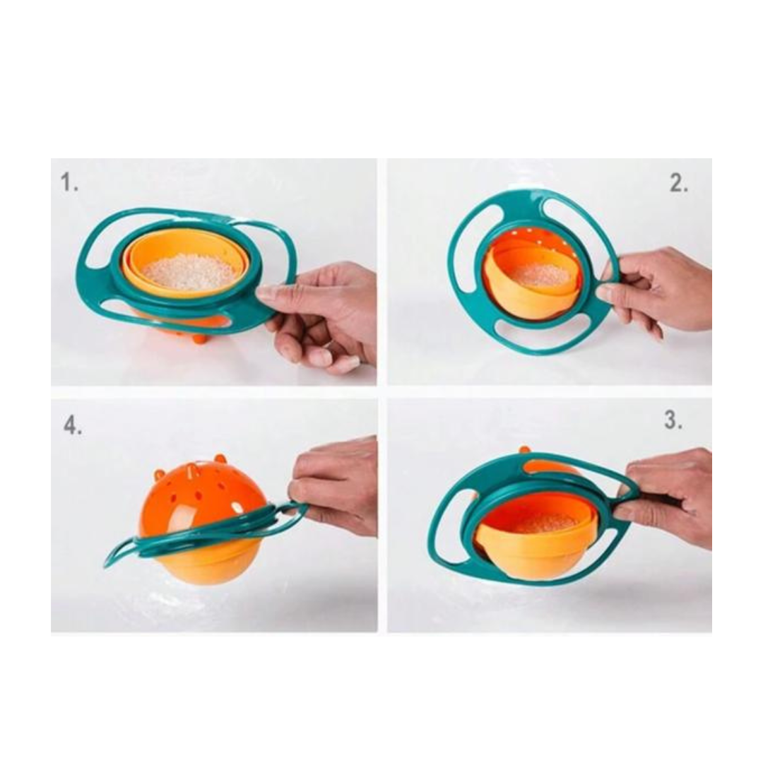 360° Spill-Proof Baby Bowl