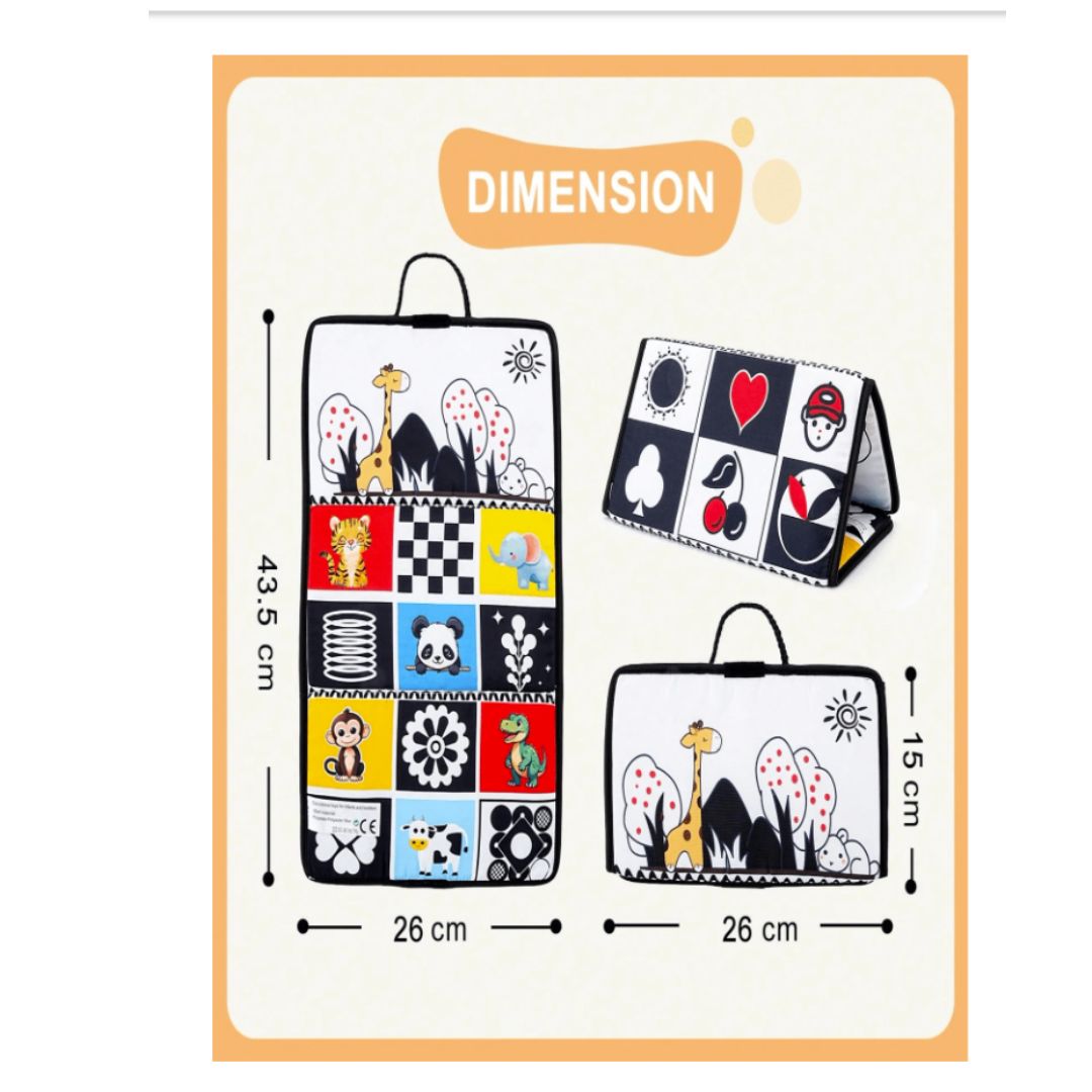 Tummy Time Cloth Book