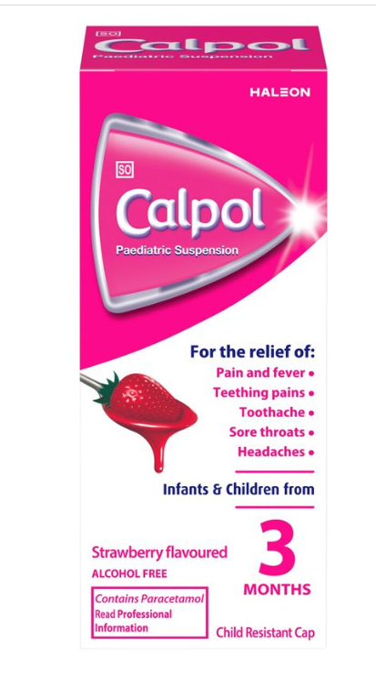 Calpol Paediatric Strawberry 50ml