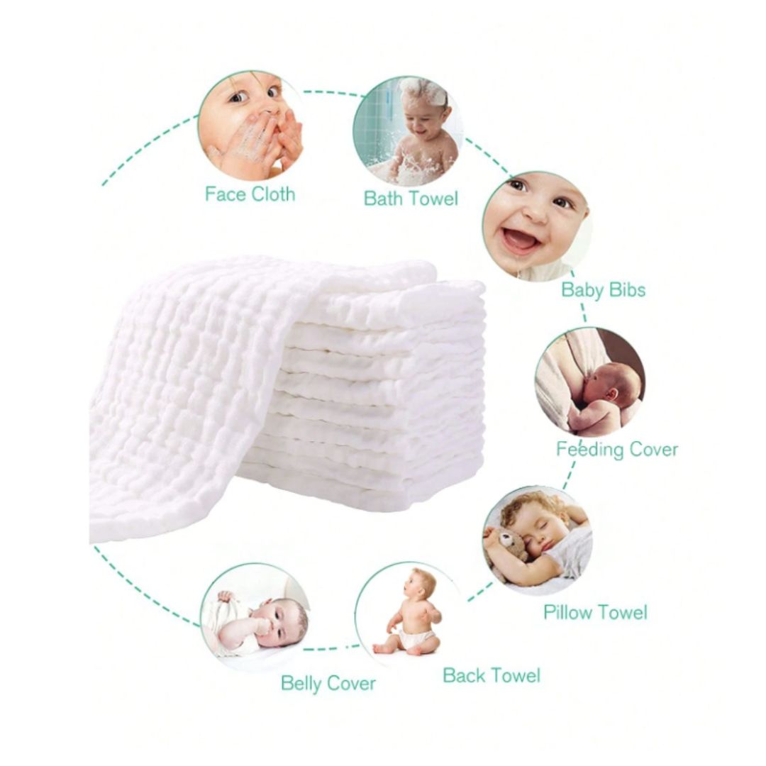 2-Piece Drool Towels