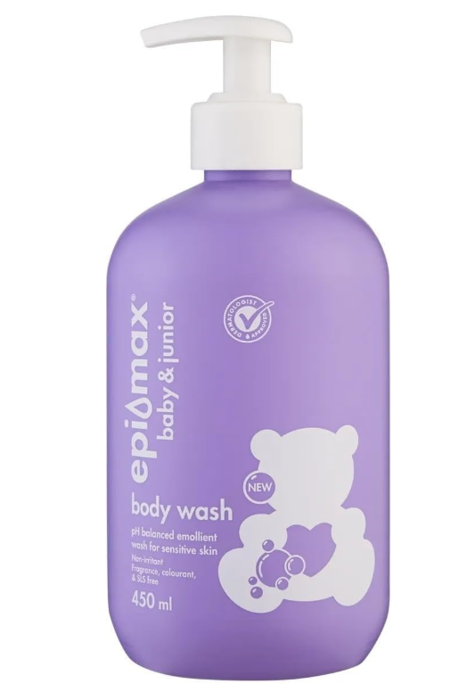 Epi-Max Baby & Jnr Emollient Wash 450ml