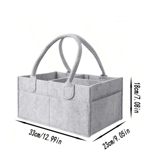 Large Baby Diaper Bag & Nursery Basket