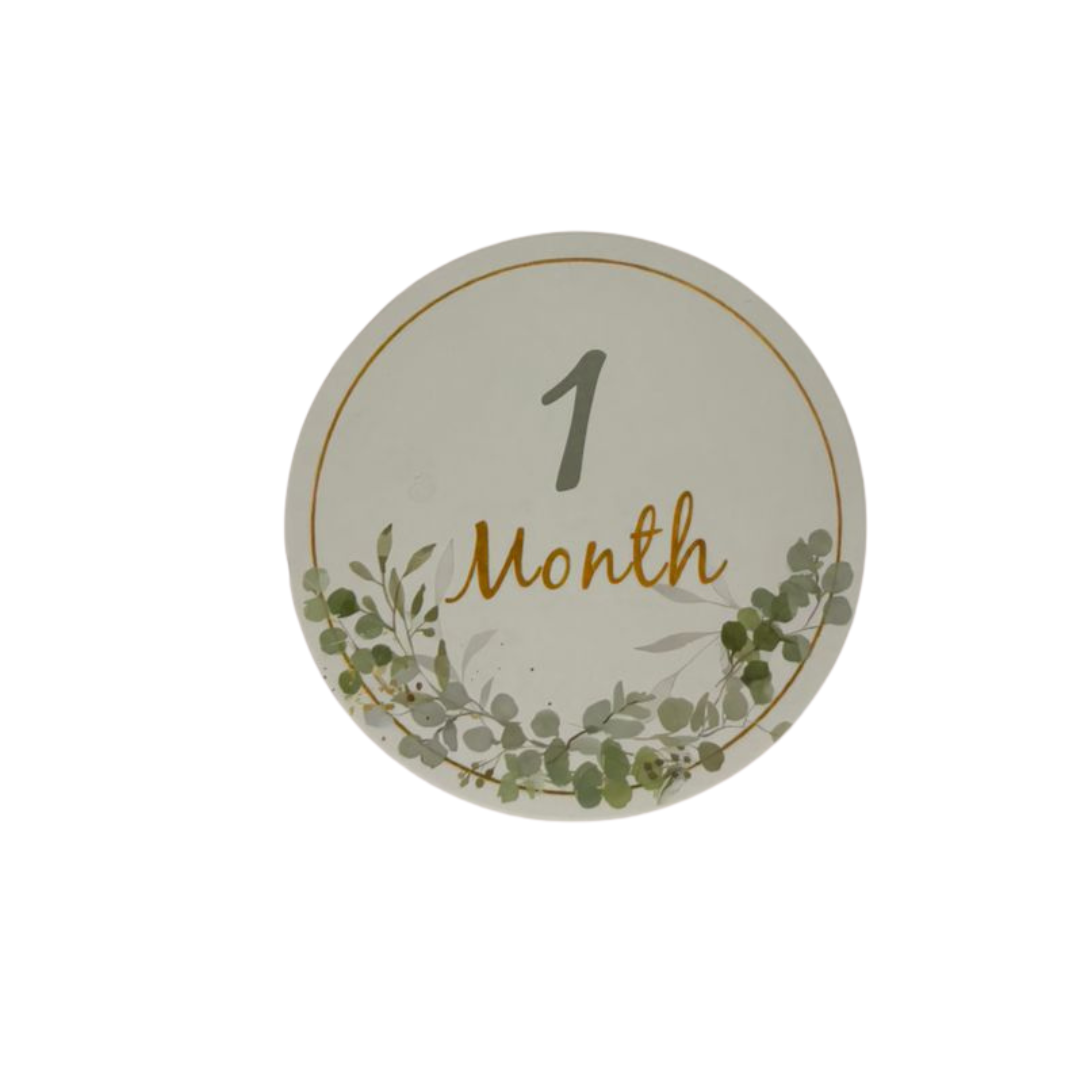 Monthly Milestone Cards