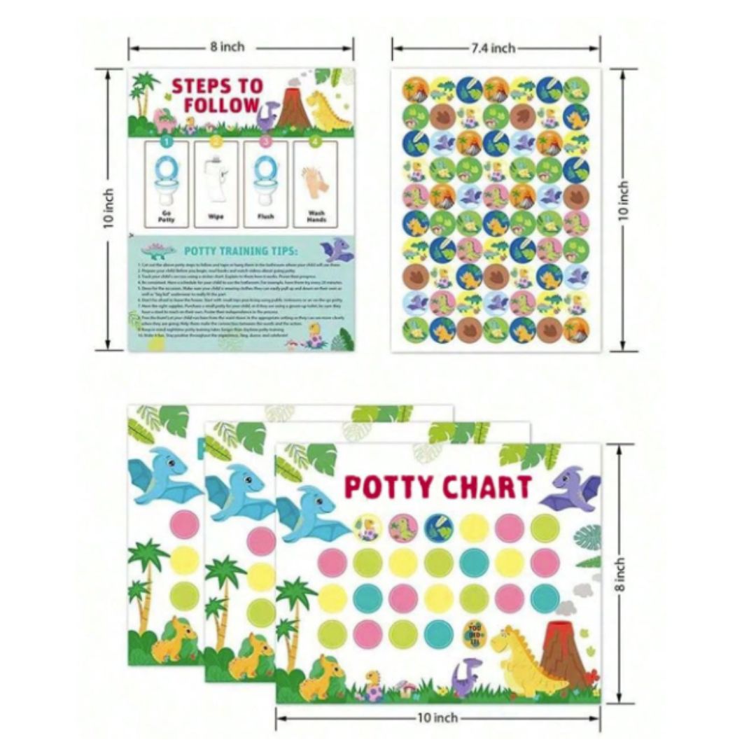 Potty Training Reward Chart Set
