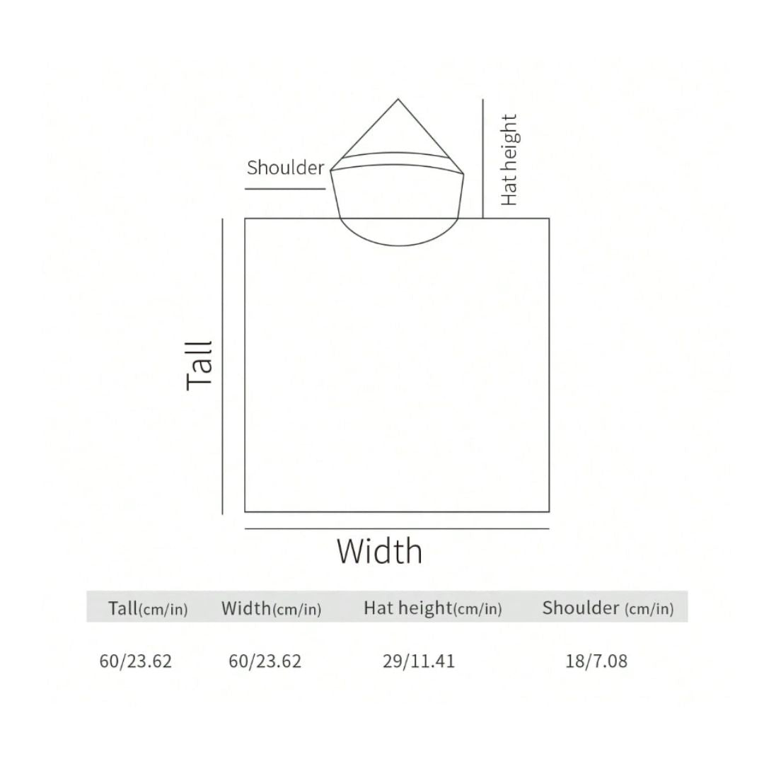 Hooded Baby Swimming Towel