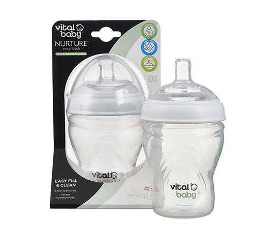 Vital Baby Nurture Feed Bottle 240ml