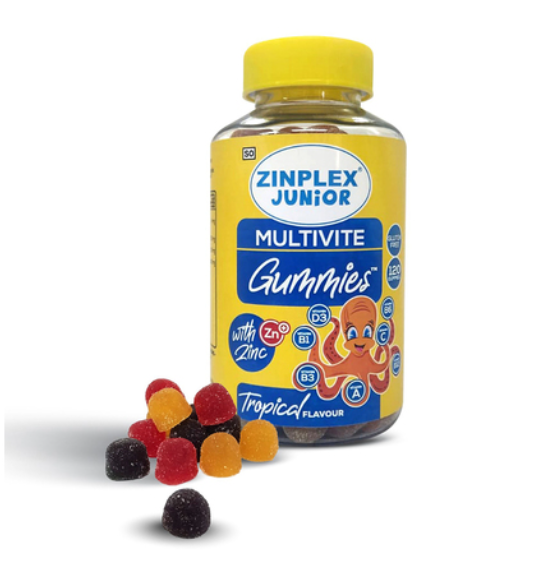 Zinplex Junior Multivite Gummies 120